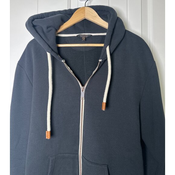 Outpost Makers Fleece Full-Zip Hoodie Sweatshirt With Drawstring, XL - Picture 1 of 13